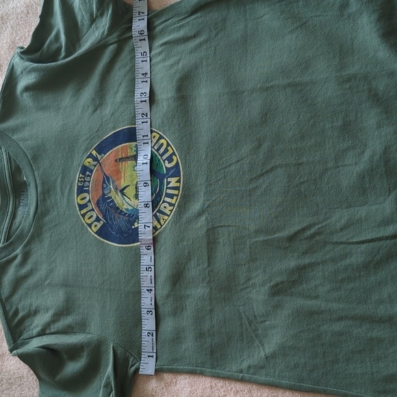 Polo Ralph Lauren marlin club green t-shirts. - Picture 5 of 8